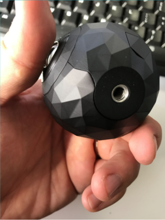 360fly prototype — bottom mount